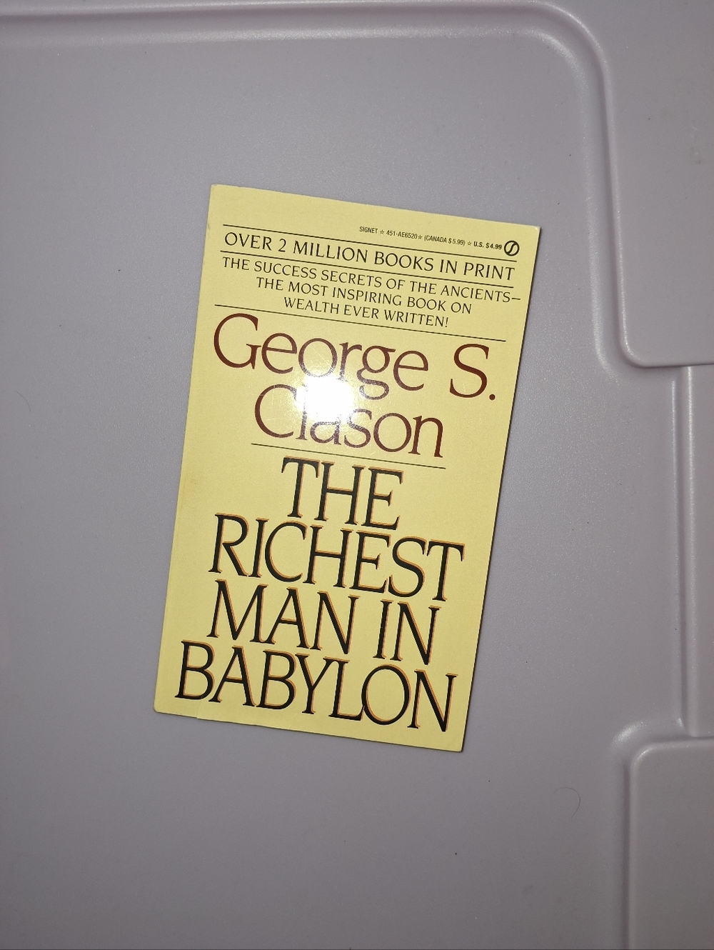 George S. Clason - The Richest Man in Babylon (Yellow Cover)